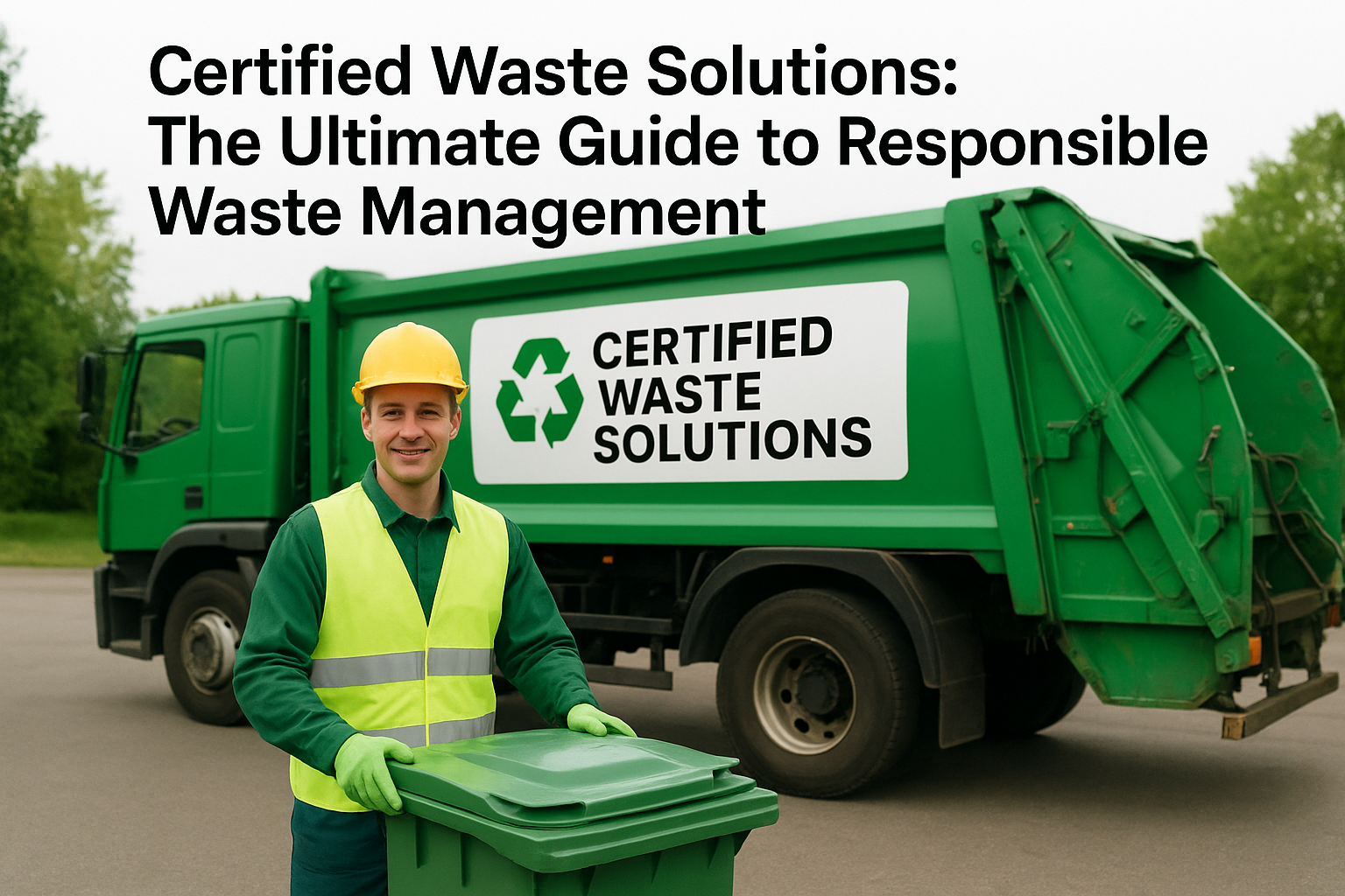 Certified Waste Solutions: The Ultimate Guide to Responsible Waste Management