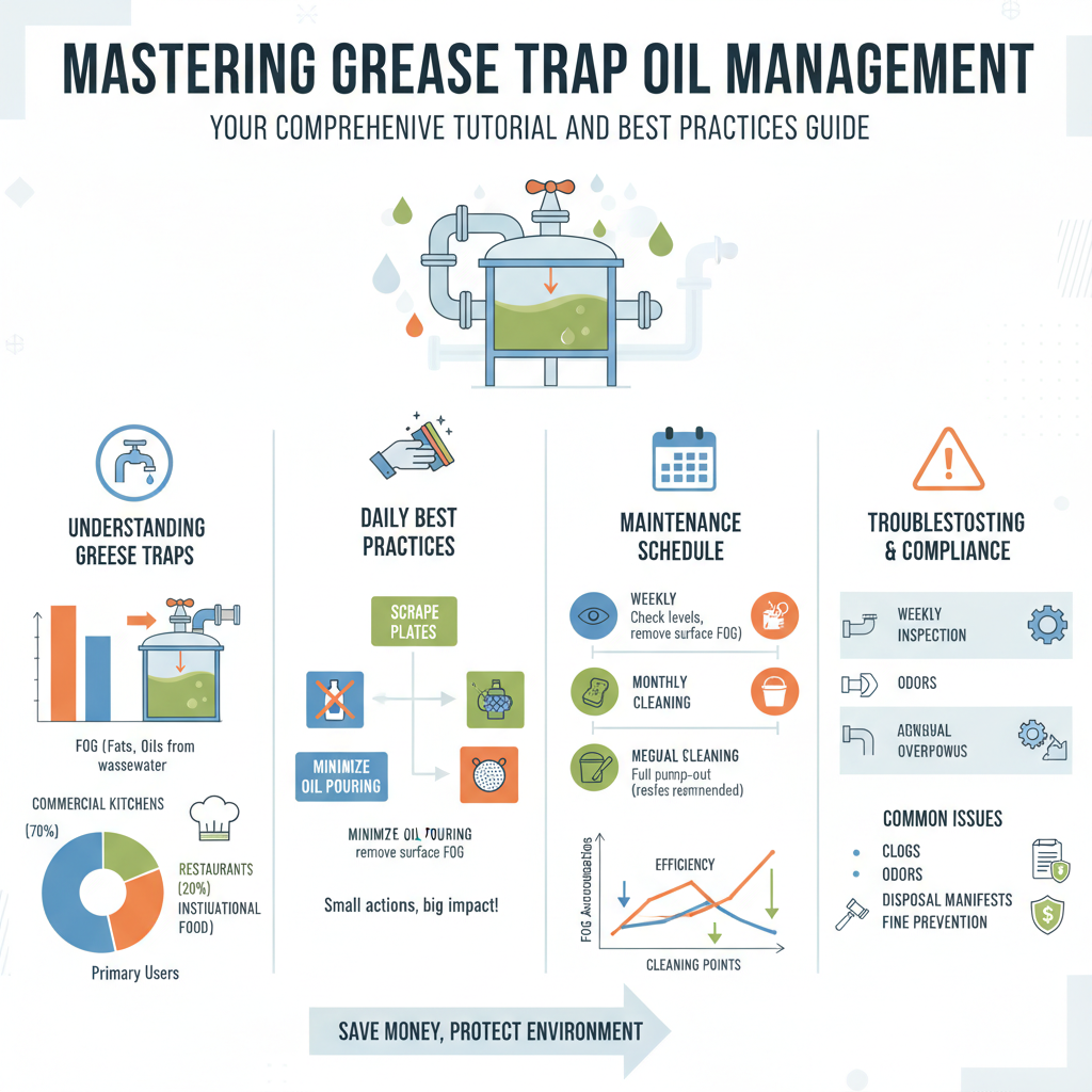 Mastering Grease Trap Oil Management: Your Comprehensive Tutorial and Best Practices Guide