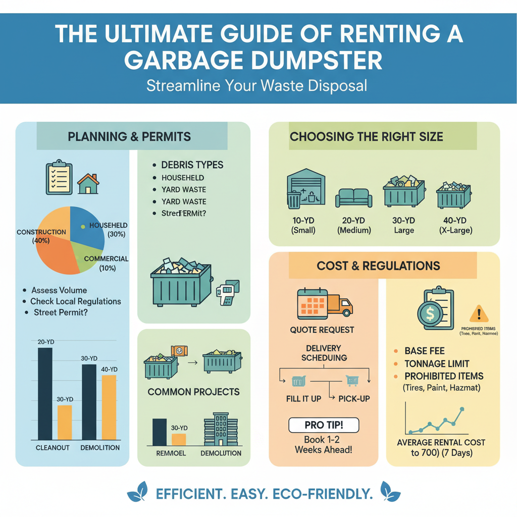 The Ultimate Guide to Renting a Garbage Dumpster: Streamline Your Waste Disposal